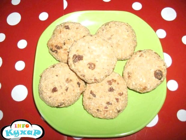 Вівсяне печиво три види