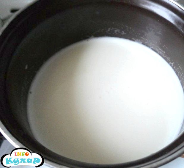 Десерт latte imperiale або пташине молоко