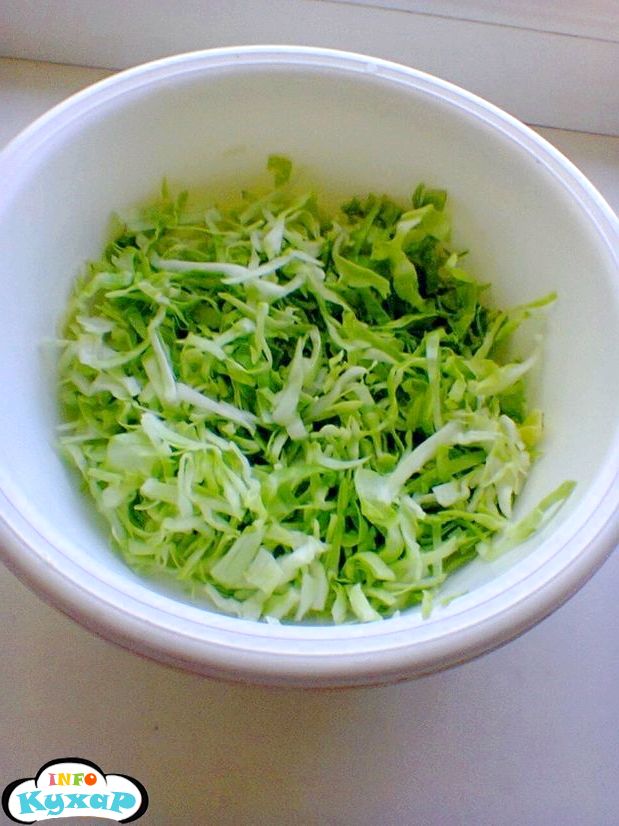 Легкий салат з капусти
