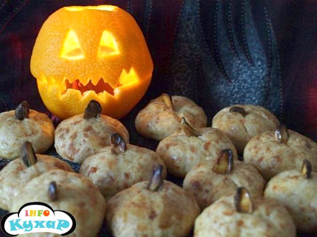 Печиво тиквочки для хеллоуина