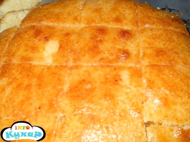 Турецька солодкість - пиріг в сиропі Ревані